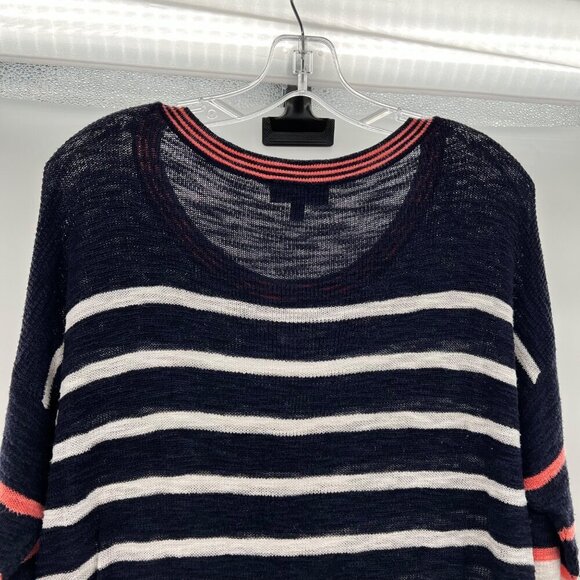 Express Women's Scoop Neck 3/4 Sleeve Sweater Multicolor Size XS Round Hem - Picture 6 of 9